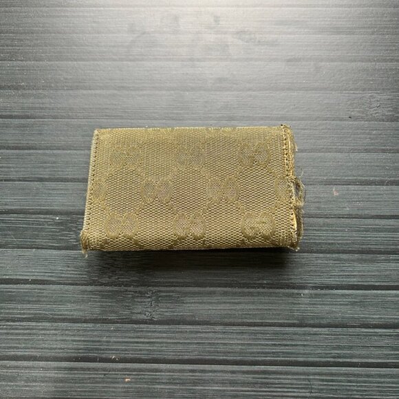 Gucci Key Case Women's GG Canvas 6 Rows Brown Authetic|Used - Picture 2 of 3